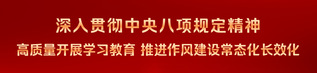 深入学习贯彻中央八项规定精神